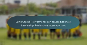 David Ospina : Performances en équipe nationale, Leadership, Réalisations internationales