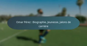 Omar Pérez : Biographie, Jeunesse, Jalons de carrière